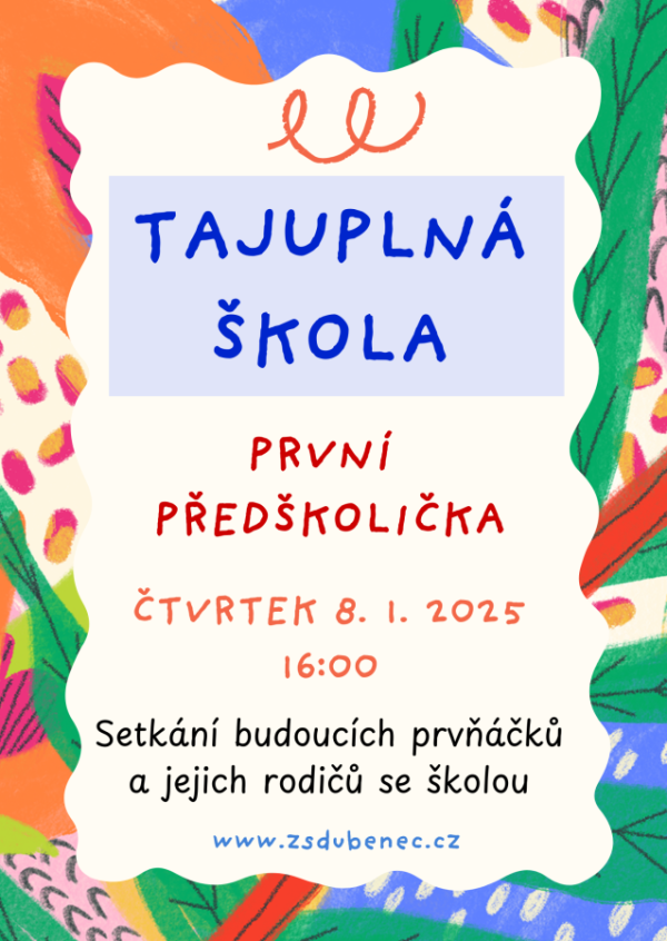 PRVNÍ PŘEDŠKOLIČKA